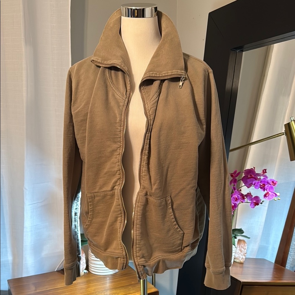 Vintage Carolyn Taylor Terry Cloth Zip-Up Jacket